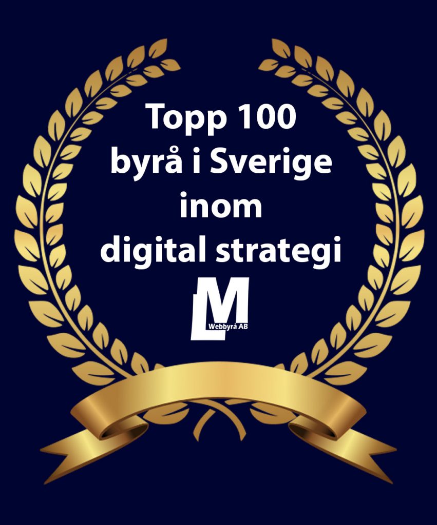 Topp 100 byrå inom digital strategi